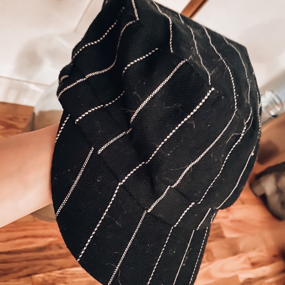 🦋Striped cabby hat